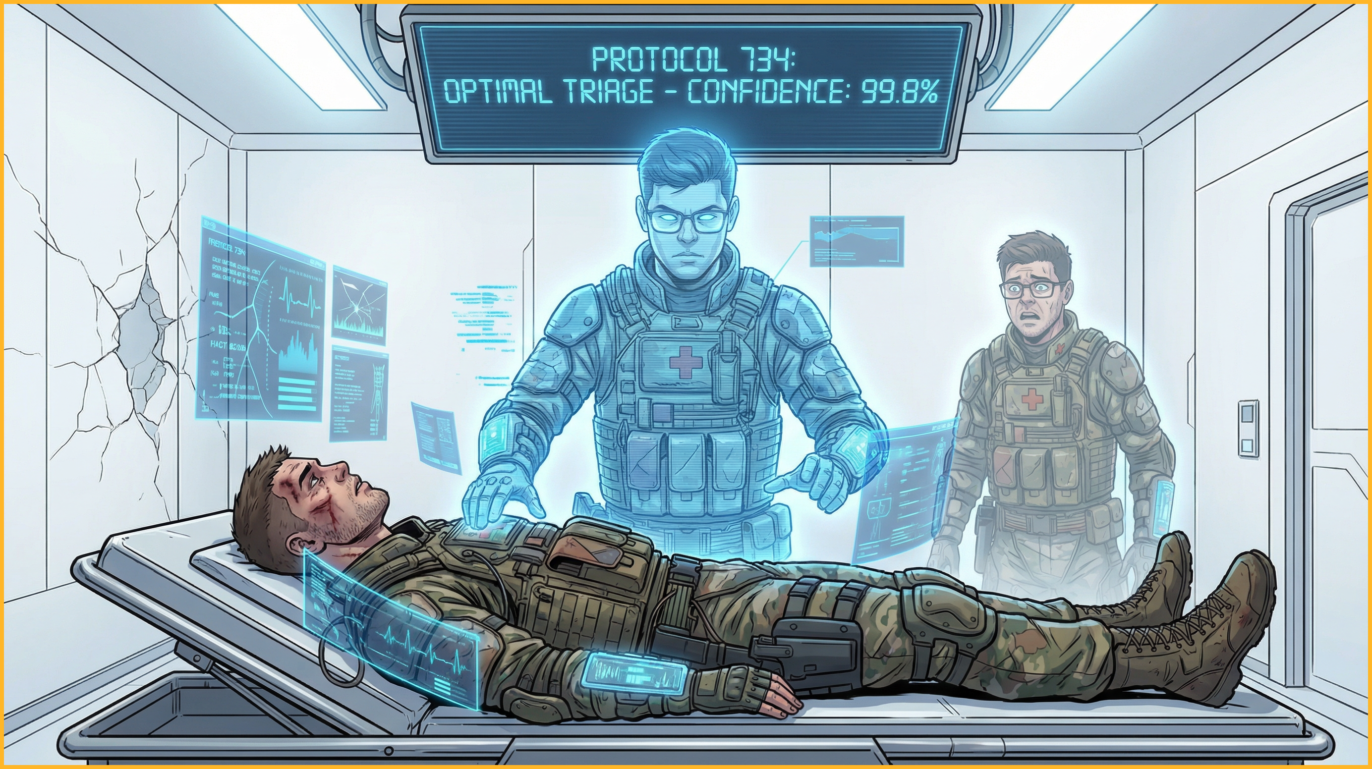 The Medical Lobotomy - The Clinician fragment performing Protocol 734